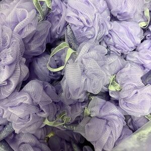 20 Purple Unicorn Bath Loofahs